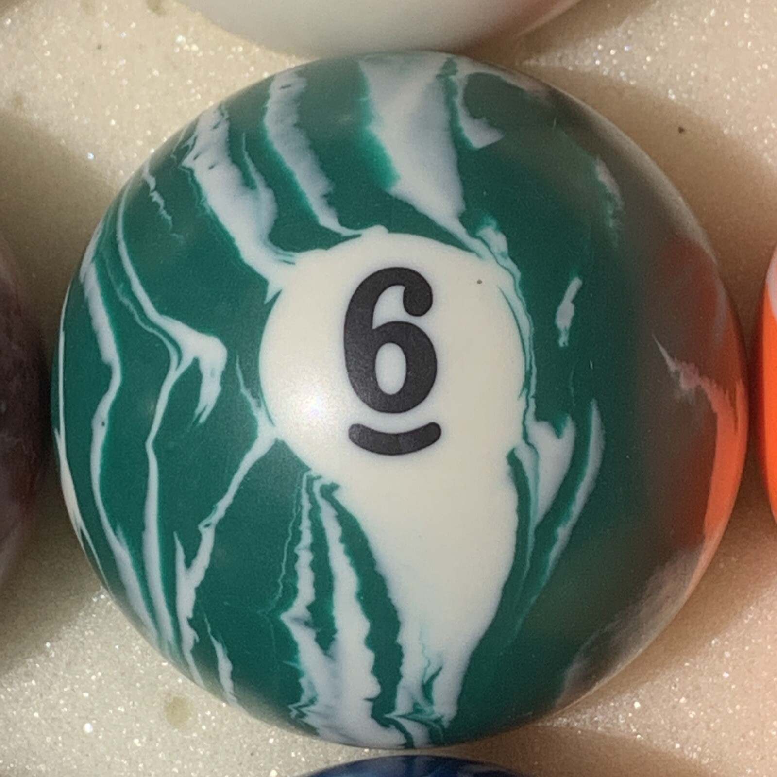 Pool Ball Set Vintage ELEPHANT BALLS BILLIARD ESPN Tournament Set