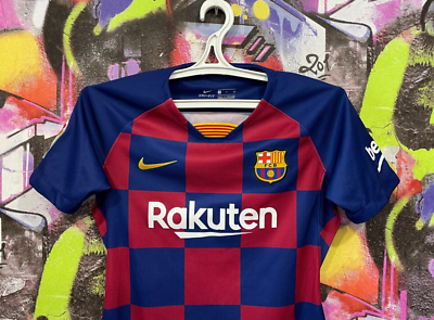 Barcelona 2019 2020 Home Shirt Barca Football Soccer Jersey Top