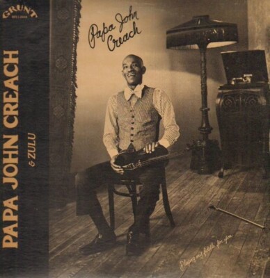 LP Papa John Creach & Zulu Playing My Fiddle For You NEAR MINT Grunt Records