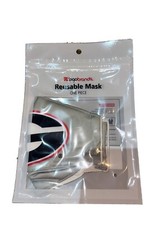 University of Georgia UGA Bulldogs Reusable Mask NCAA Power G, Color Gray