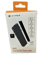 Hyper HyperDrive DUO 7-in-2 USB-C Hub for MacBook Pro/Air HDMI 4K60Hz HDR Gray