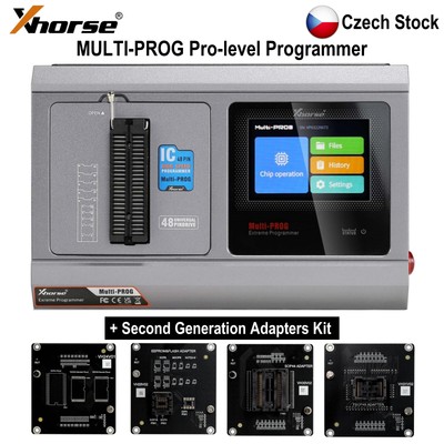 Xhorse MULTI-PROG Pro-level Programmer Write Clone ECU TCU &  4PCS Adapters Kit