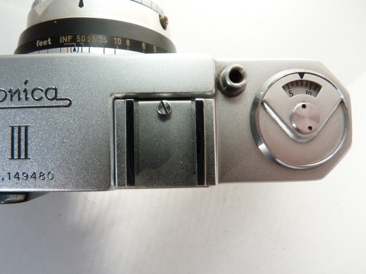 VINTAGE Konica III Hexanon 48mm f/2 Rangefinder camera.READ VINTAGE Konica III Hexanon 48mm f/2 Rangefinder camera.READ