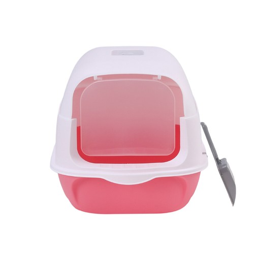 Cat Litter Tray Hooded Scoop Filter Box Loo Toilet Covered Lid Anti-Splashing - Picture 18 of 33