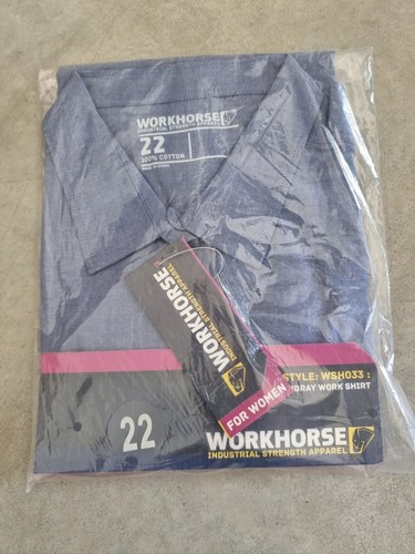 SHIRT WSH033 Long Sleeve CHAMBRAY 