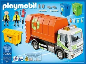playmobil bin truck