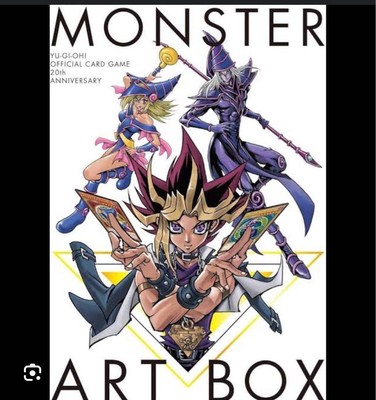 Yugiioh OCG 20th ANNIVERSARY MONSTER ART BOX Book True Exodia Card KONAMI New JP