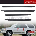 Fits For 1995-2002 Toyota 4Runner Door Glass Outer MOLDING Weatherstrip Set New