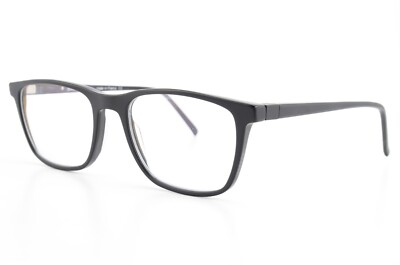 BAARS Brille Square 03 C01mb 52-20 Herren Magnet Scharnier Schwarz Matt France