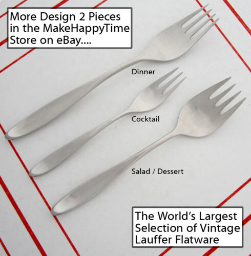 1 or more Lauffer Design 2 Butter Knife 18-8 Stainless Steel Mid Century Modern - Picture 4 of 6