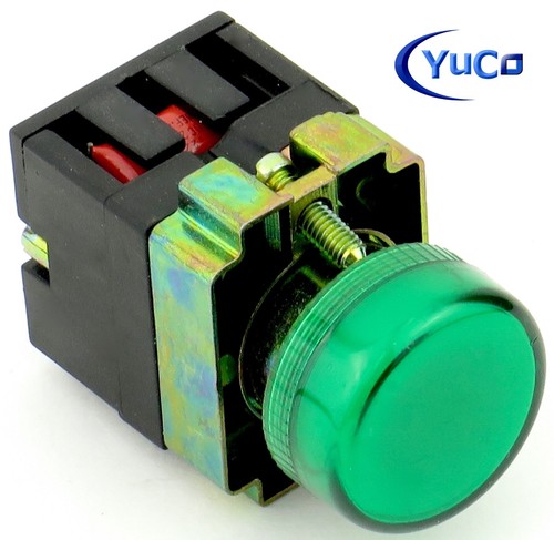 YC-XB2-BV63-2 REPLACEMENT FITS TELEMECANIQUE XB2-BV63 PILOT LIGHT GREEN ...