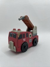 Thomas the Train Sodor Fire Truck Hook and Ladder Wooden Railway Friends Friends