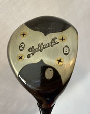 Vintage Golfcraft Persimmon 2 B Golf Wood Steel Shaft RH 43.5  Refurbished