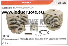 R170358 Cylinder and Piston Kit Tanaka 328 Brush Cutter