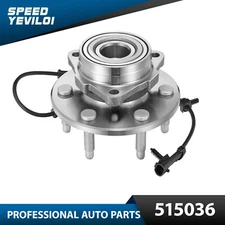 4WD Front Wheel Bearing Hub for GMC Sierra Chevy Silverado Escalade Tahoe 6Lug