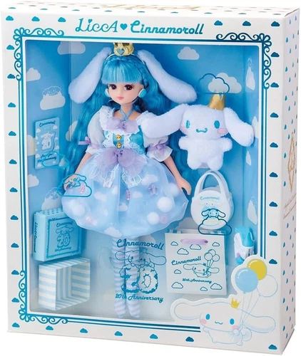 Sanrio Cinnamon roll & Licca-chan stylish doll collaboration limited New Japan - Picture 2 of 2