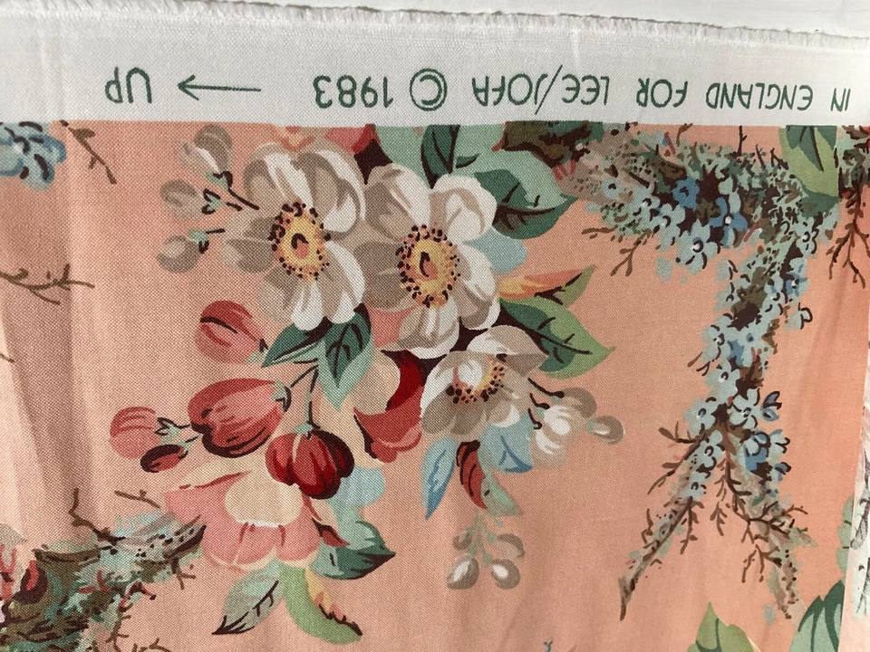 Lee Jofa, Estampado Petworth, Chintz Esmaltado Floral 18yds Exclusivo Foto 3 de 4