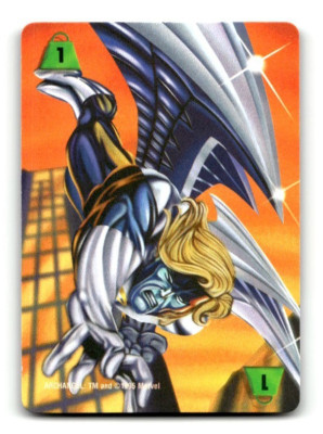 1995 Marvel Over Power Mutants Unite Fantasy Card ARCHANGEL