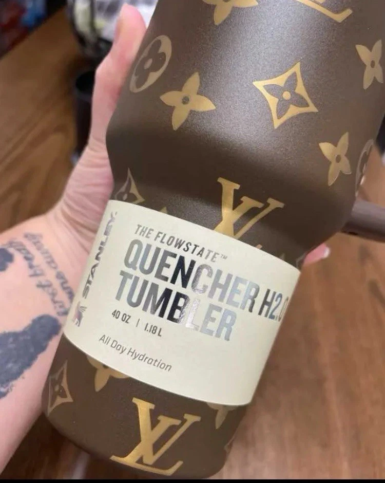 Custom Stanley-Novelty Style 40oz Tumbler with Handle and Straw Lid Insulated - Image 2 of 3