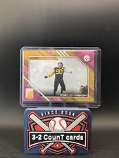 2023 Donruss Elite #FV-4 T.J. Watt Field Vision Pink