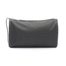 LOEWE Bag: Anagram Clutch Black/Green W28.5H18.5D8cm w/o accessories;