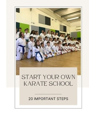 Start Your Own Karate School: 20 Important Steps by Andrew Kanias Paperback Book