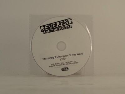 REVEREND AND THE MAKERS HEAVYWEIGHT CHAMPION OF THE WORLD (E8) 1 Track Promo CD 