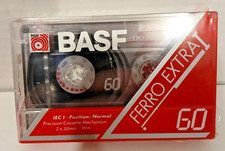 3 BASF Ferro Extra I 60 Minute Blank NEW Audio Cassette Tapes Set of 3