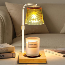 Candle Warmer Lamp with Timer, Dimmable Height Adjustable Wax Melts Warmer for