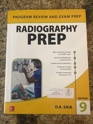 Radiography PREP (Program Review and Exam Preparation), Ninth Edition - VERYGOOD