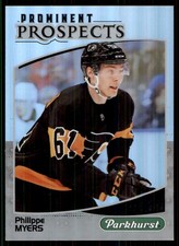 2019-20 Parkhurst Prominent Prospects Philippe Myers Philadelphia Flyers #PP-22