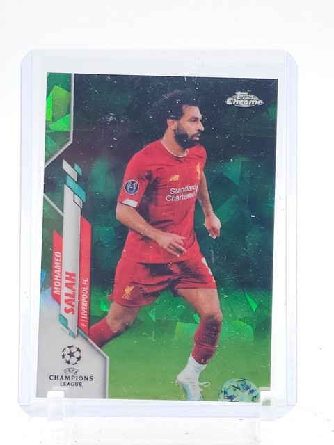 Mohamed Salah 2019-20 Topps Chrome Sapphire Uefa Cl Green /75 #69 Q3686