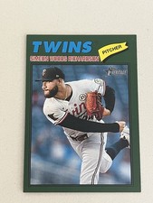 Simeon Woods Richardson Minnesota Twins 2026 Topps Heritage Dark Green #200