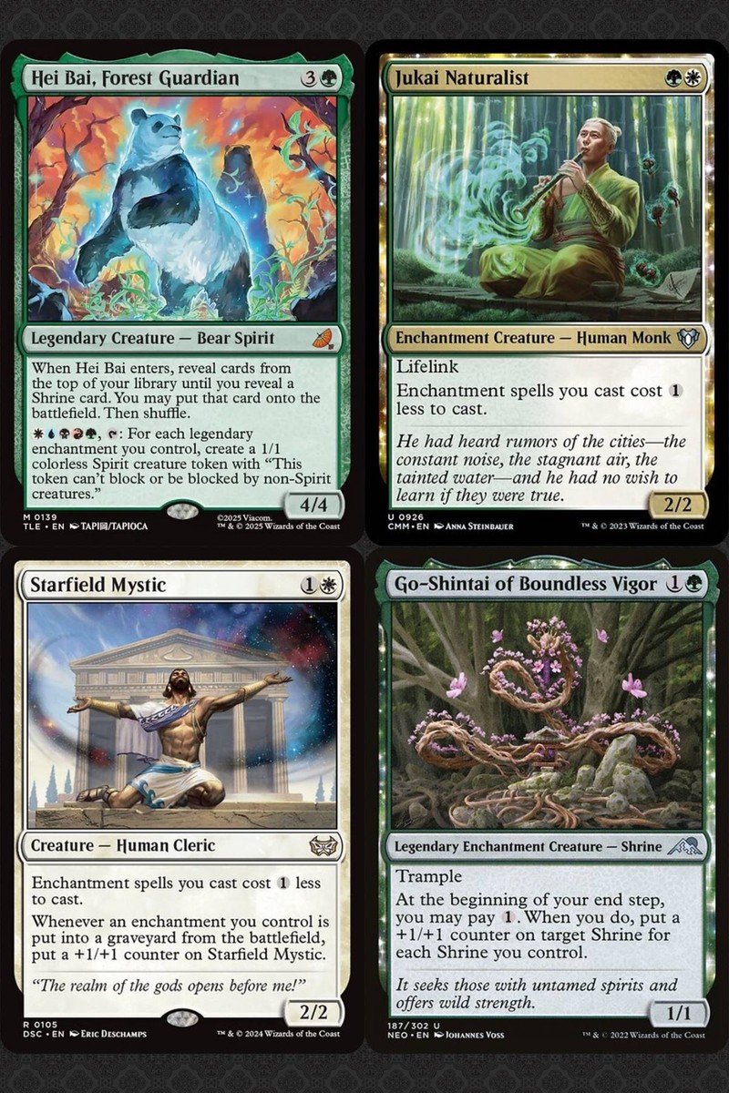 5 Color Sanctum of All SHRINE Commander Deck EDH Magic MTG Ready-to-Play  Enchant | eBay