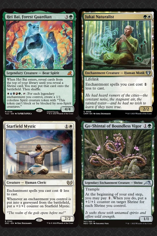 5 Color Sanctum of All SHRINE Commander Deck EDH Magic MTG Ready-to-Play Enchant - Image 3 of 4