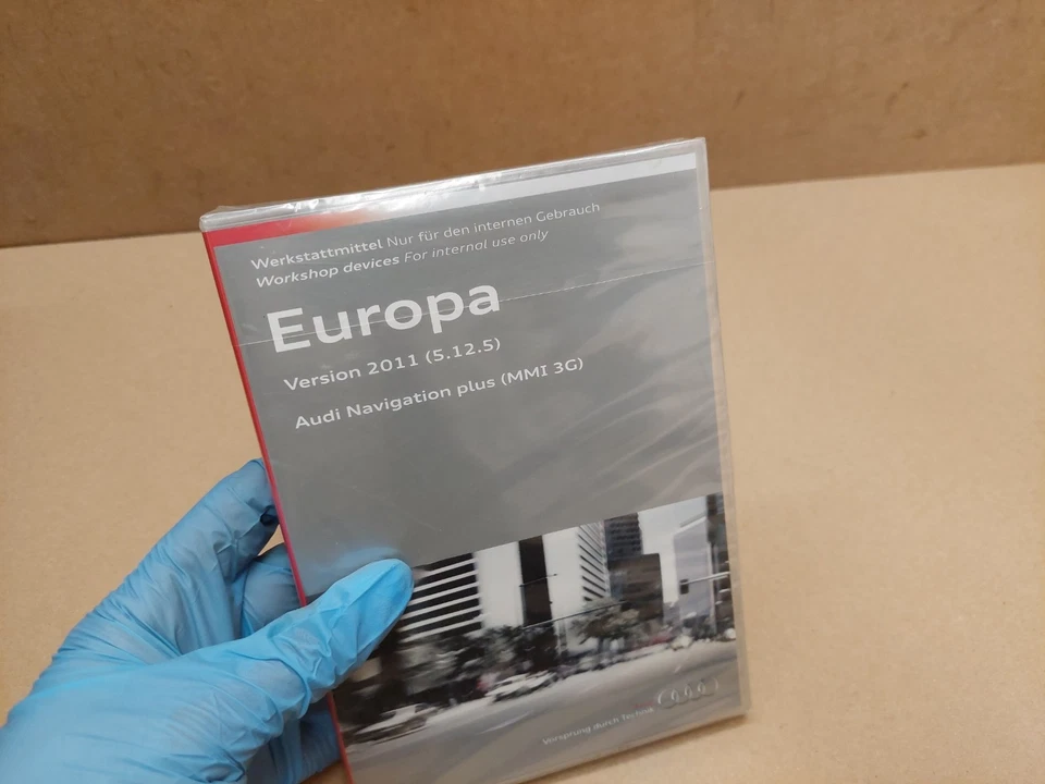 Audi MMI Navigation System Plus MMI 3G SD Memory Card Europe 8R0051884N Genuine - Image 3 of 4