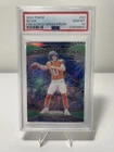 2024 Panini Prizm Bo Nix #23 Fireworks Green Prizm PSA 10 -  (RC) Broncos