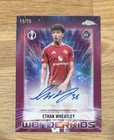 24/25 Topps Chrome UCC Ethan Wheatley Man Utd Wonderkids Auto /75 RC