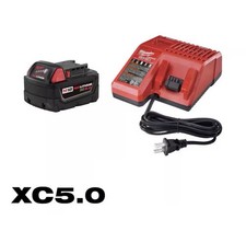Milwaukee 48-59-1850 18V Lithium-Ion Starter Kit w/5.0Ah Battery and Charger