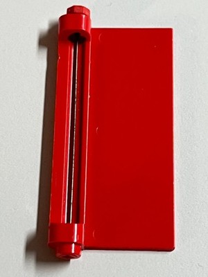 2 St. Lego Red Garage Door 1 x 3 x 5 Automatic with Octagon Stud and Round Stud