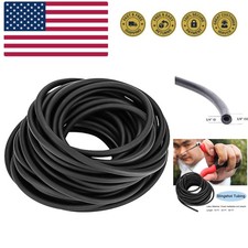 Latex Rubber Tubing, 3/8in OD 1/4in ID Slingshot Rubber Bands Black Surgical ...