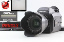 【N MINT】 Pentax 645 NII N II Film Camera FA 45mm f/2.8 Lens 120 Back From...