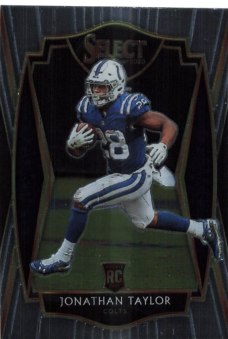 2020 Panini Select - Premier Level Jonathan Taylor #153 (RC)