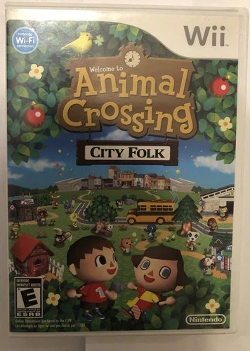 Nintendo Wii Animal Crossing City Folk