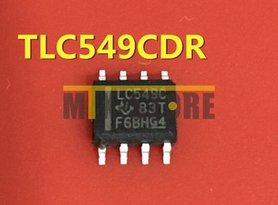 5PCS TLC549CD LC549C 8-BIT ANALOG-TO-DIGITAL CONVERTERS WITH SERIAL CONTROL SOP8