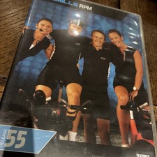 Les Mills RPM 55 DVD CD and notes