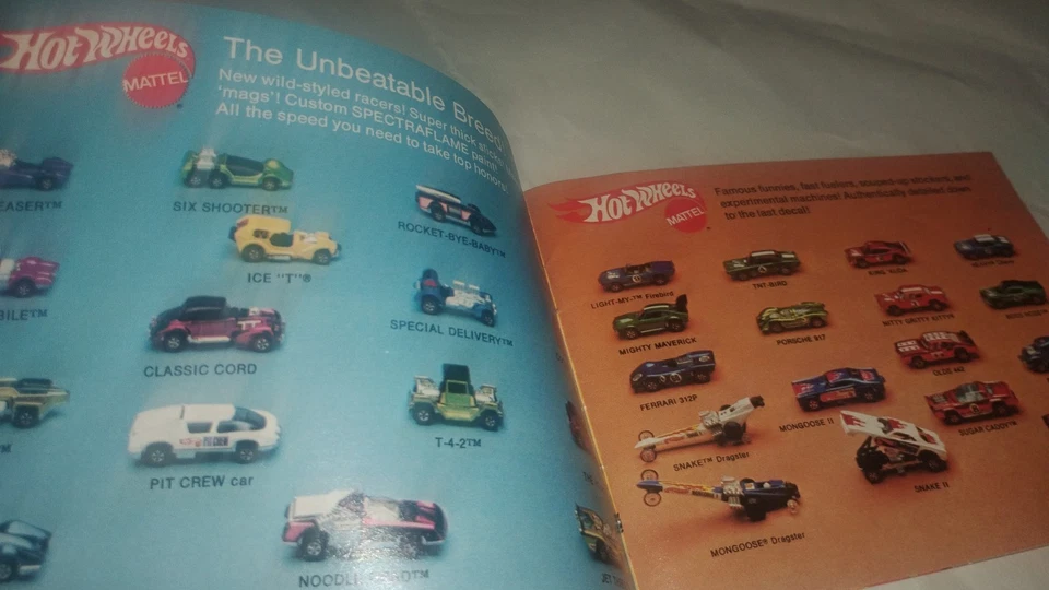 De colección Hot Wheels Mattel 1971 Catálogo Coleccionistas Internacionales Ruedas y Alas En muy buena condición Foto 4 de 4