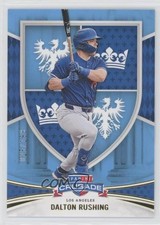 2024 Panini Crusade Blue 25/199 Dalton Rushing #192 0xl5