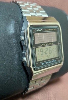 Excellent Casio AL-180 80s Solar Vintage Digital Watch Early model Excellent Casio AL-180 80s Solar Vintage Digital Watch Early model