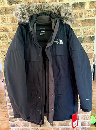 The North Face Vintage 2010 McMurdo Parka Men M Black 550 Down HyVent NWT